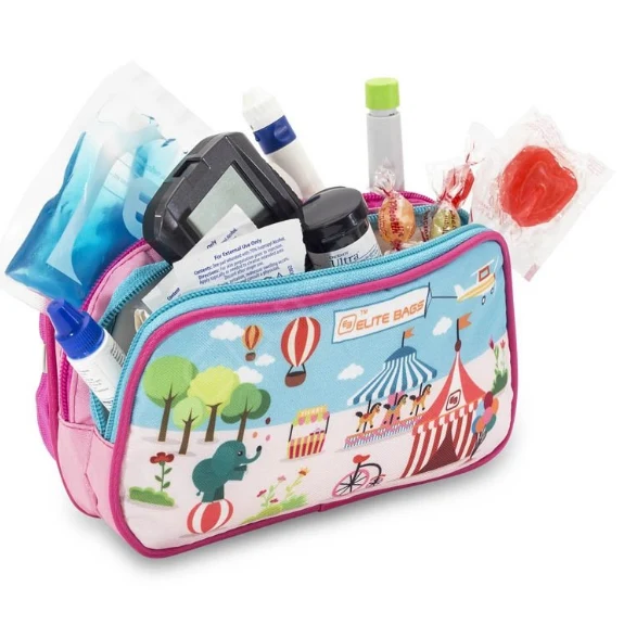 Estuche Infantil Isotérmico para Diabetes | Estampado Circo