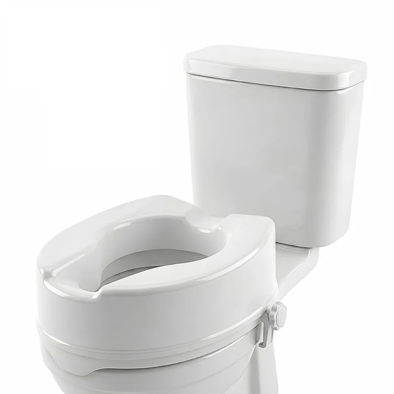 Elevador WC | Sin tapa | 14 cm | Blanco | Titán | Hasta 160 Kg | Mobiclinic