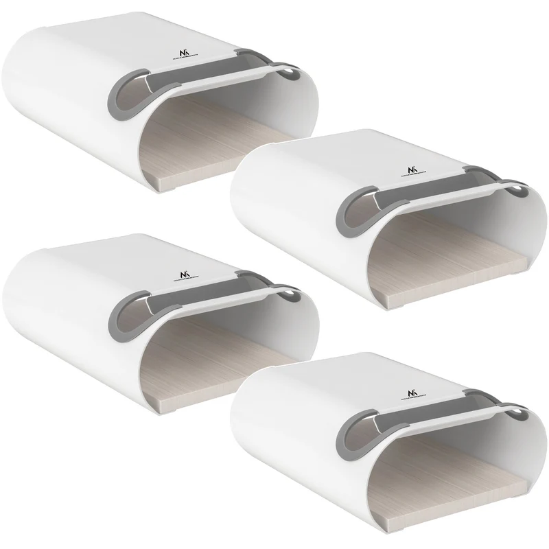 Soporte de pared para bicicletas Maclean, 25 kg máx., MC-466, 4 unidades
