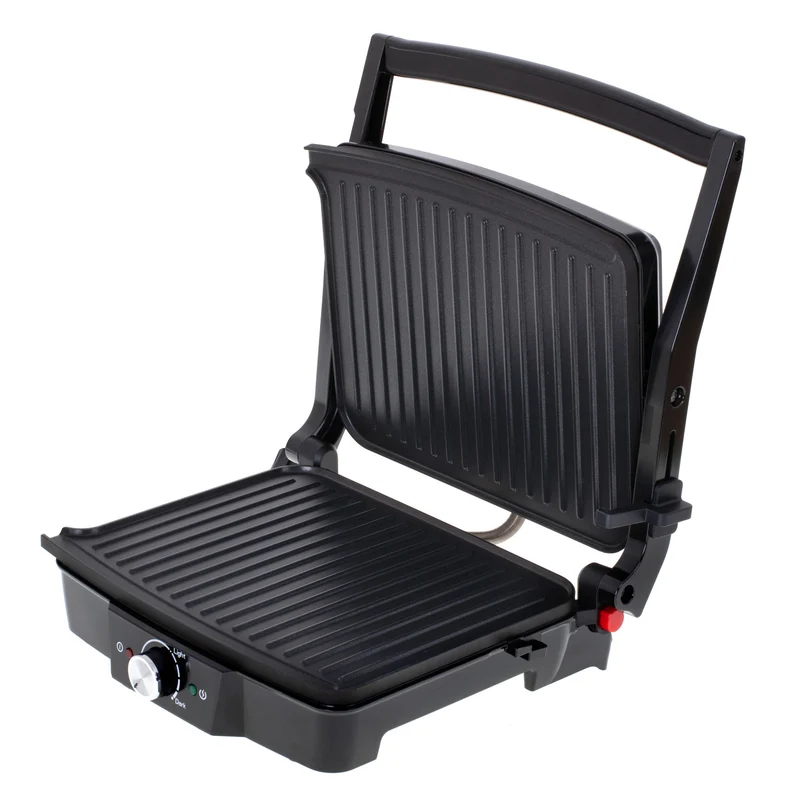Parrilla eléctrica Camry, superficie grande de 28 x 23 cm, regulación de temperatura, potencia máxima de 2500 W, CR 3053
