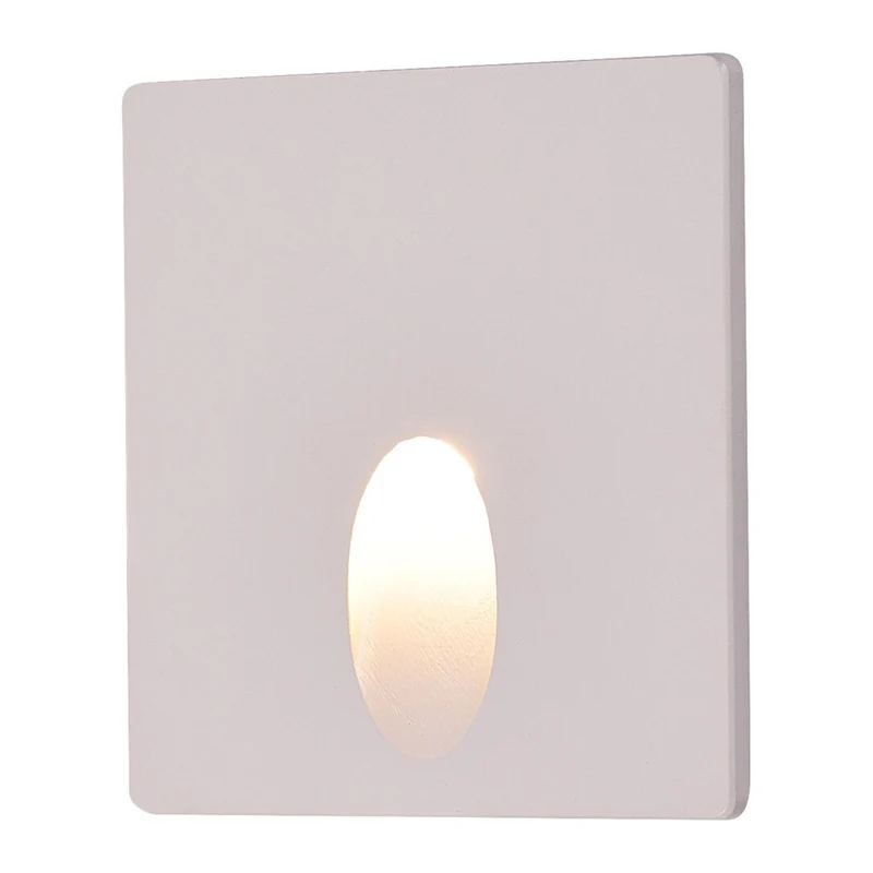 Rabalux Luz de escalera, LED 3W, blanco cálido, color blanco, Boven