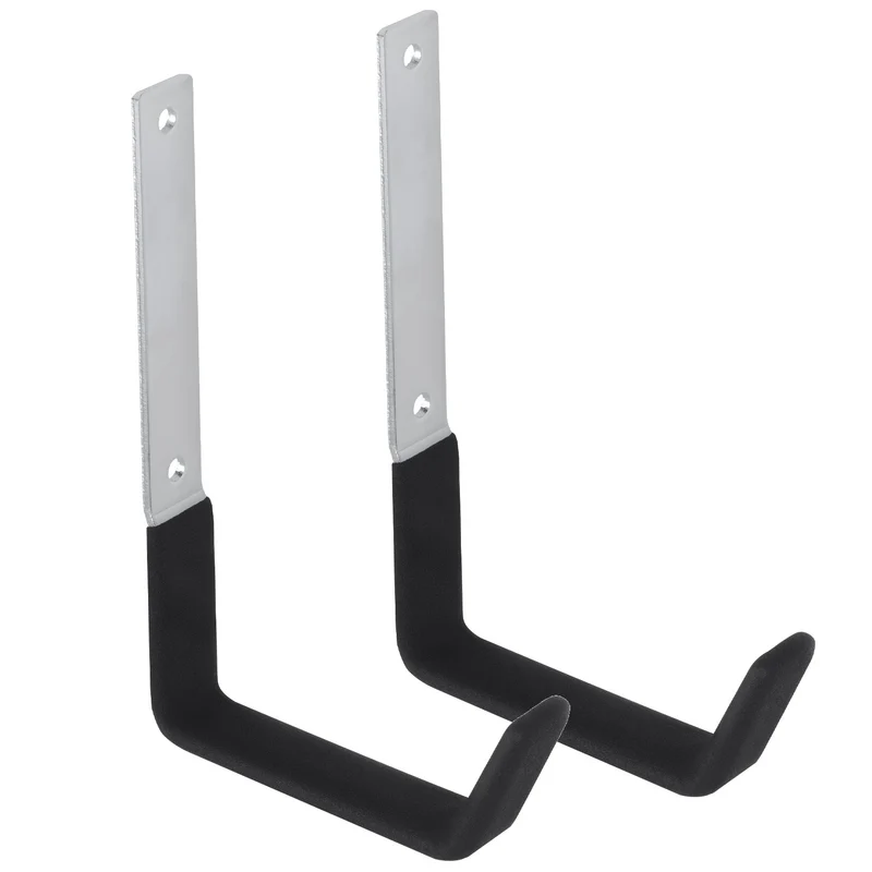 Maclean MC-480 Soporte de pared, para neumáticos, ruedas, escalera, bicicleta, acero, carga máx. 10kg, 2 piezas