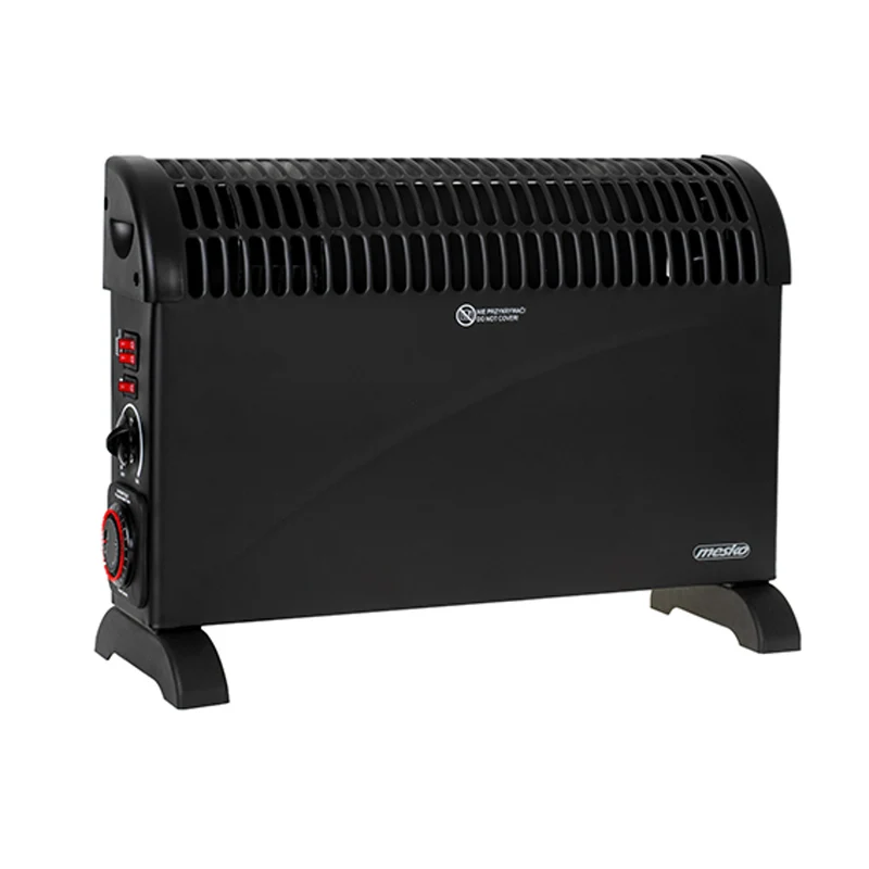 Radiador eléctrico Termo eléctrico convector MESKO negro