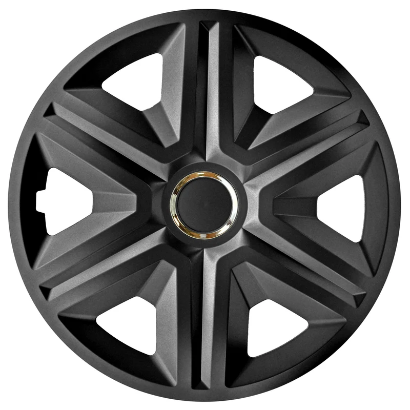 Tapacubos universales grafito 15'' NRM FAST 4 piezas