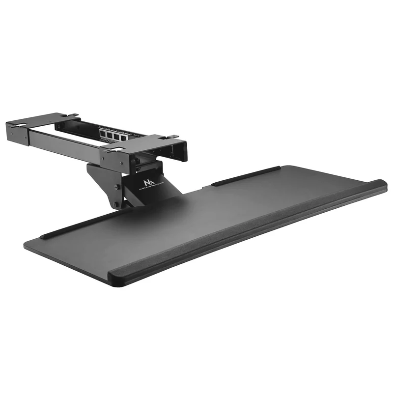 Soporte para teclado y ratón debajo del escritorio, soporte de metal 67cm Maclean MC-757