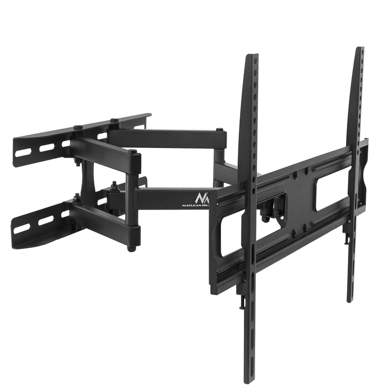 Maclean MC-762 Soporte de pared para monitor o pantalla LCD/LED TV 37-80" 30kg VESA max 600x400 brazo doble