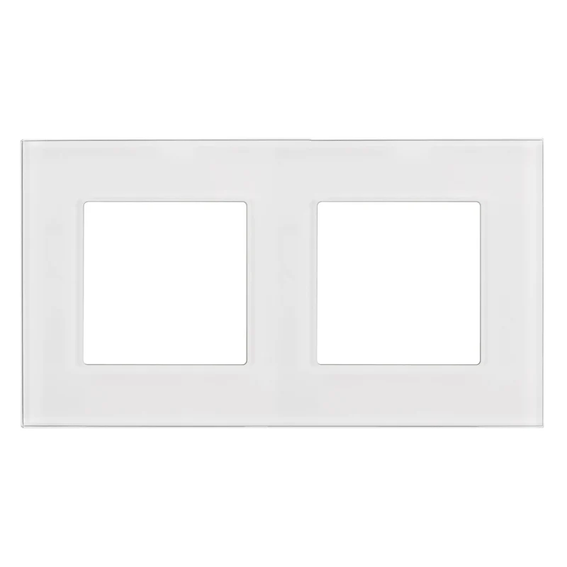 Marco de cristal Maclean, doble, blanco, 157x86mm, MCE729W