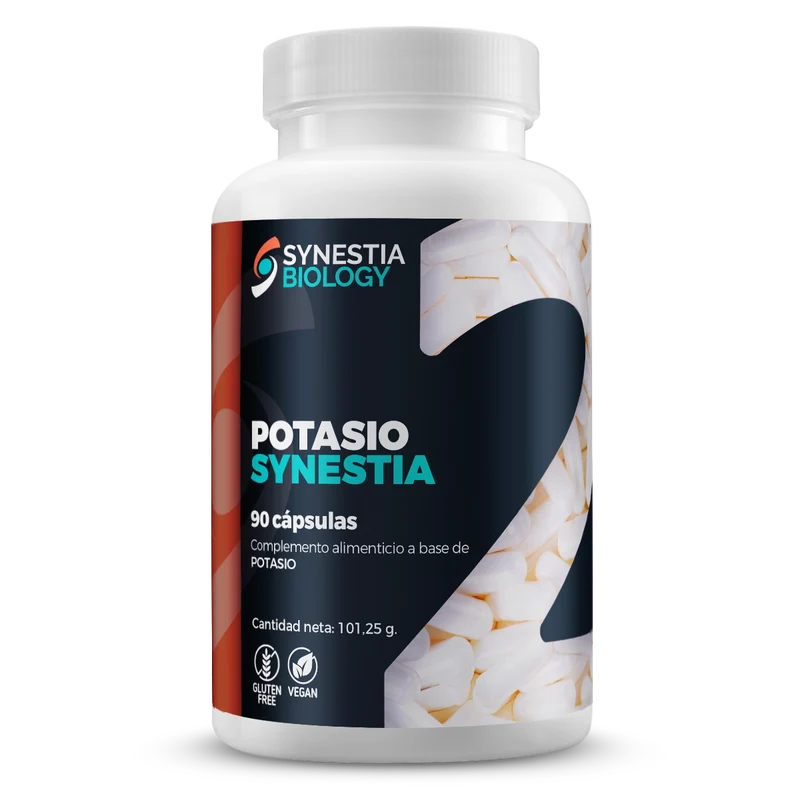 Potasio · Synestia Biology · 90 cápsulas