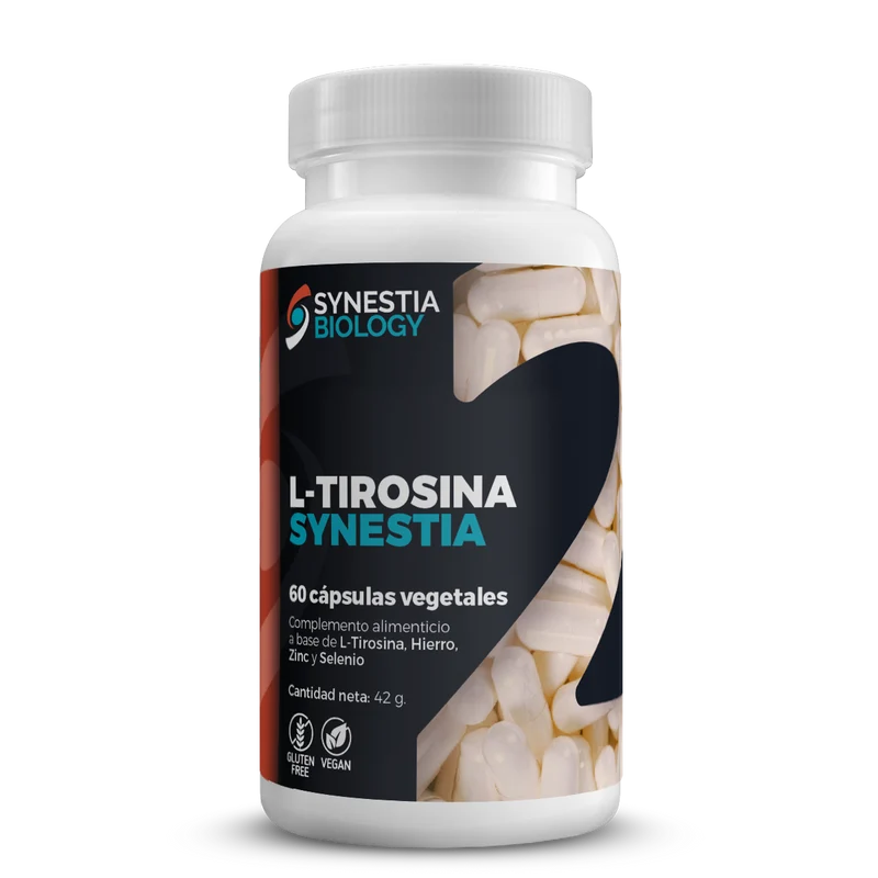 L-Tirosina · Synestia Biology · 60 cápsulas
