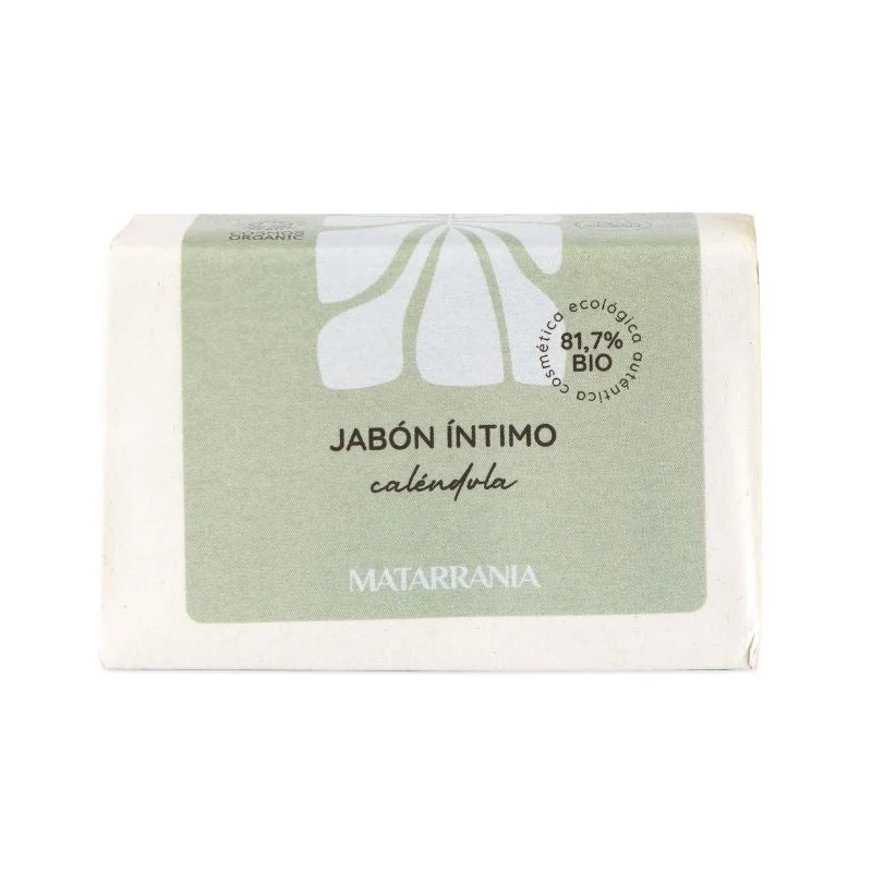Jabón Íntimo 81,7% Bio · Matarrania · 100 gramos