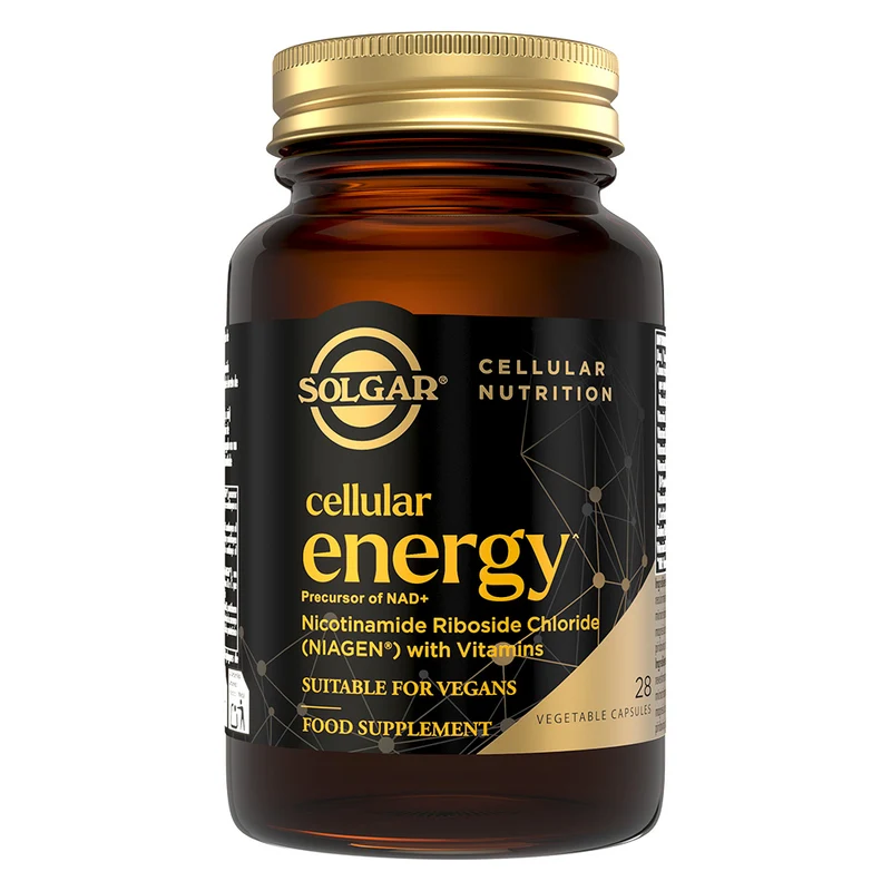 Cellular Energy NAD+ · Solgar · 28 cápsulas