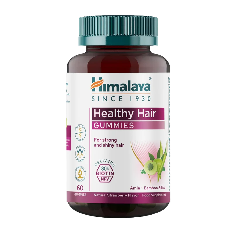Healthy Hair · Himalaya · 60 gummies