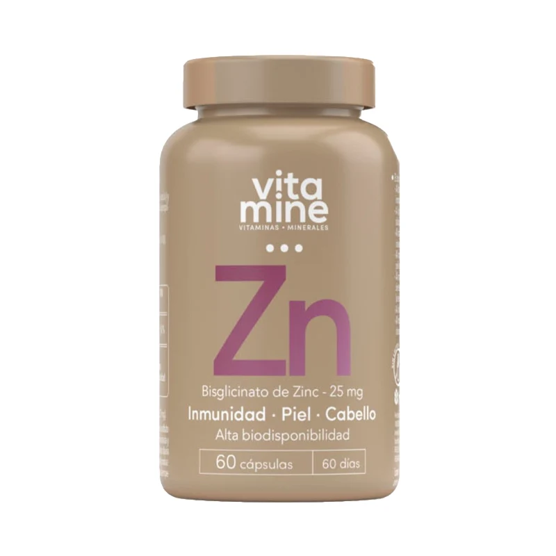 Bisglicinato de Zinc · Herbora · 60 cápsulas