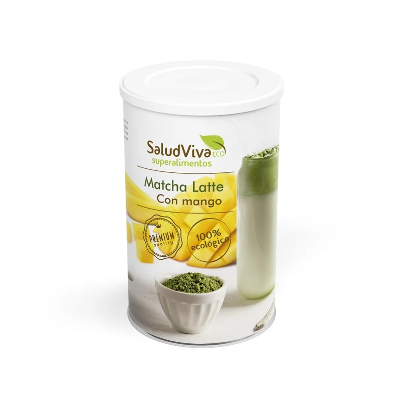 Matcha Latte con Mango Eco · Salud Viva · 250 gramos