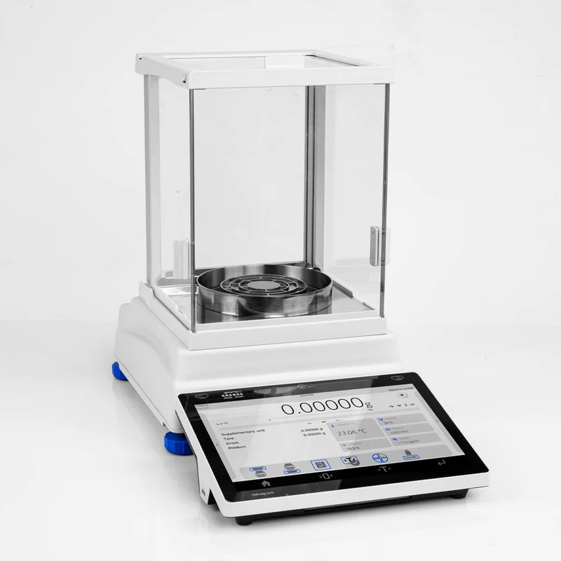 Radwag® ELLIPSIS™ AS 82/220.5Y Dual Range Analytical Balance, 82/220g x 0.01/0.1mg, WL-104-0527