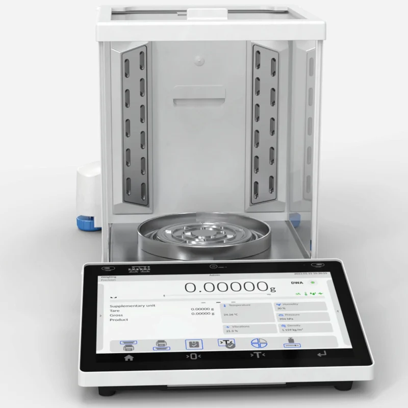 Radwag® ELLIPSIS™ XA 52.5Y.A Analytical Balance w/Antistatic Ionizer, 52g x 0.01mg, WL-110-0001