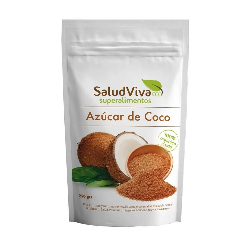 Azúcar de Coco Eco · Salud Viva · 250 gramos