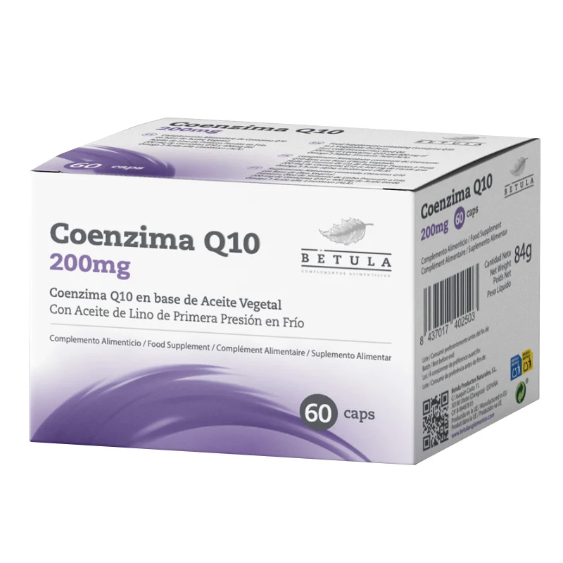 Coenzima Q10 200 mg · Betula · 60 cápsulas