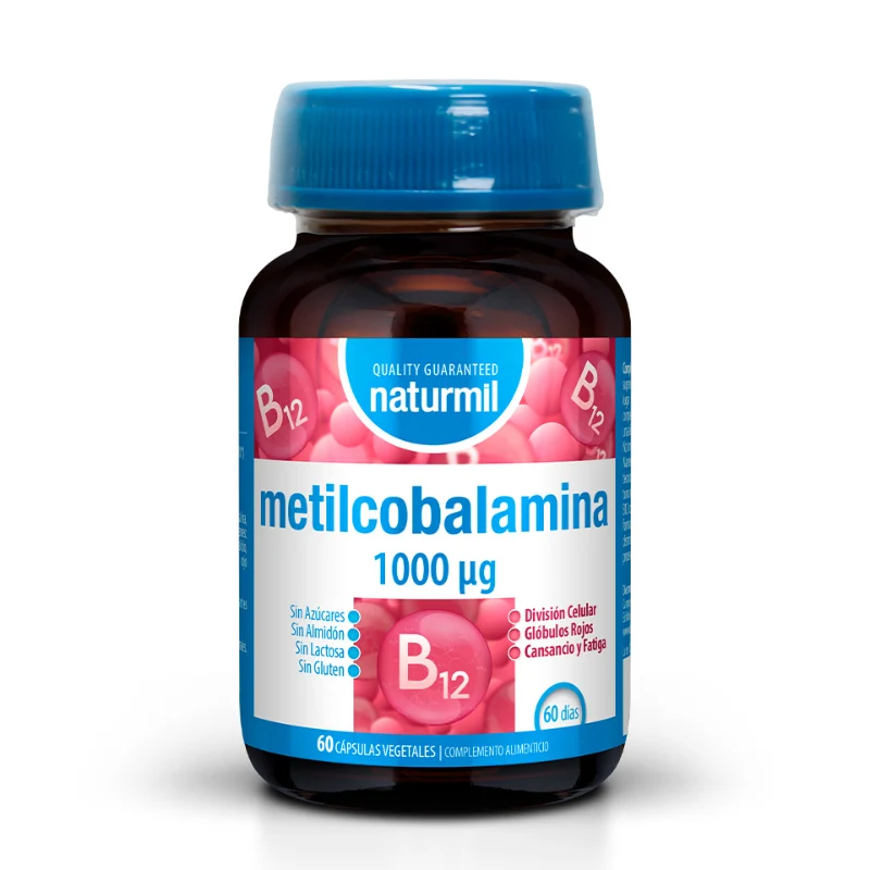 Metilcobalamina · Naturmil · 60 cápsulas