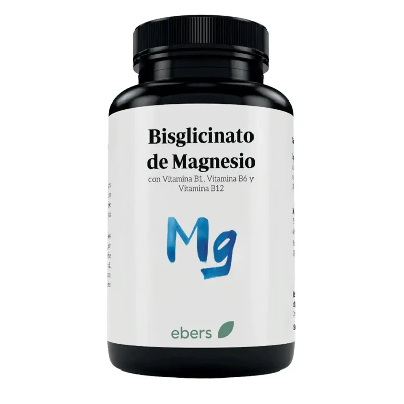 Bisglicinato de Magnesio · Ebers · 60 cápsulas