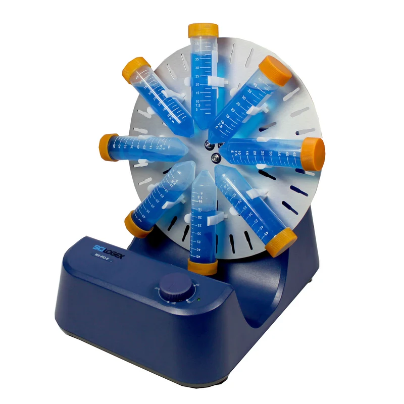 Scilogex® SCI-RD-E™ Tube Rotator w/12 x 1.5/15/50ml Tube Clamps, 82423001