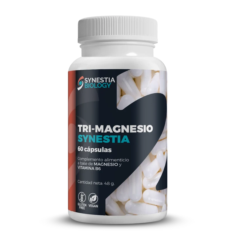Tri-Magnesio · Synestia Biology · 60 cápsulas