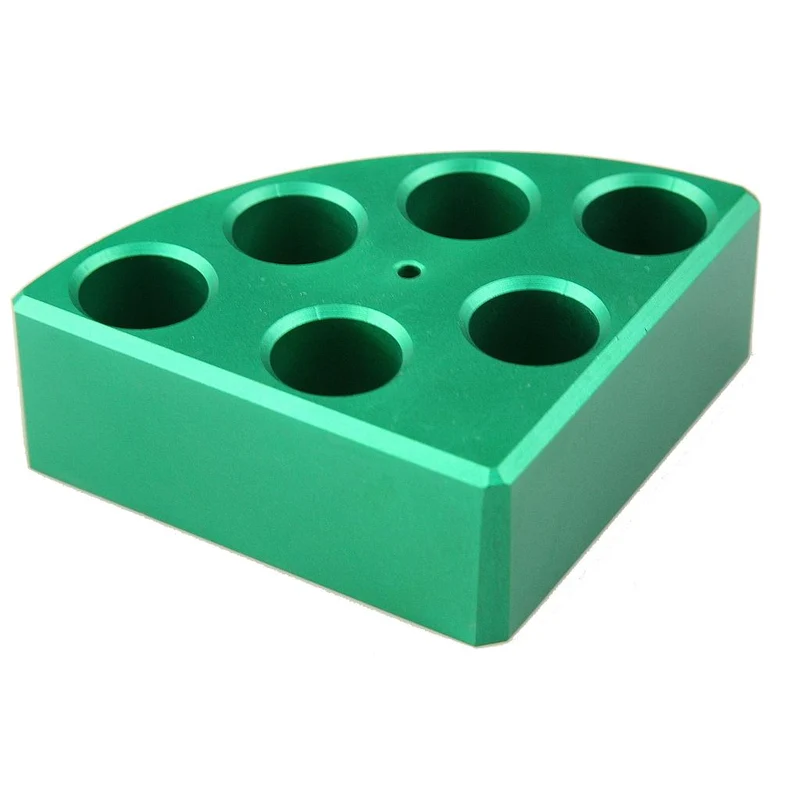Scilogex® Green Quarter Reaction Block, (6 x 8ml Reaction Vessels), 18900048