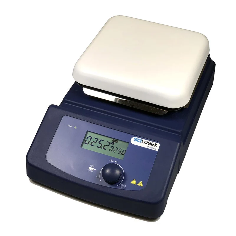 Scilogex® SCI380H-Pro™ 5.5" Square Ceramic Top Digital Hotplate, 5031151114