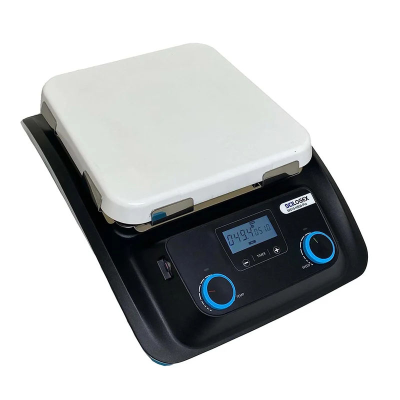 Scilogex® SCI500HS-Pro™ 10" Square Ceramic Top Digital Magnetic Hotplate Stirrer, Max. Stirring 30L (H2O), 8030132115