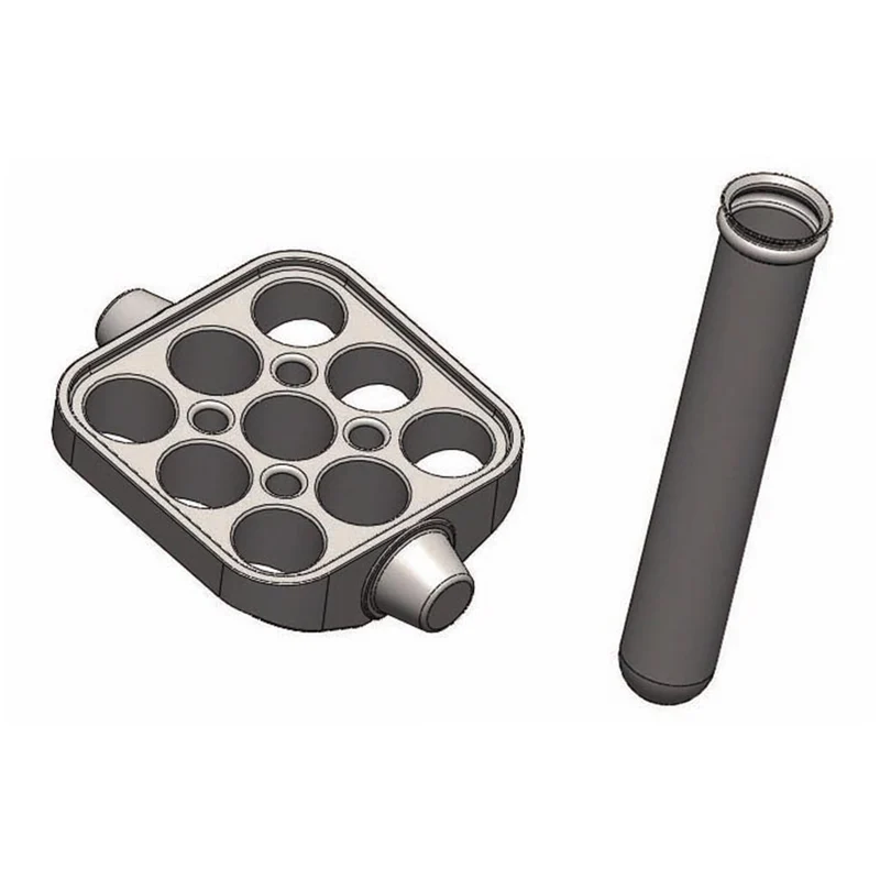 Scilogex® Swing-out Rotor Bucket Kit w/36 x (3-7ml) Tubes & Adapters, 19400045
