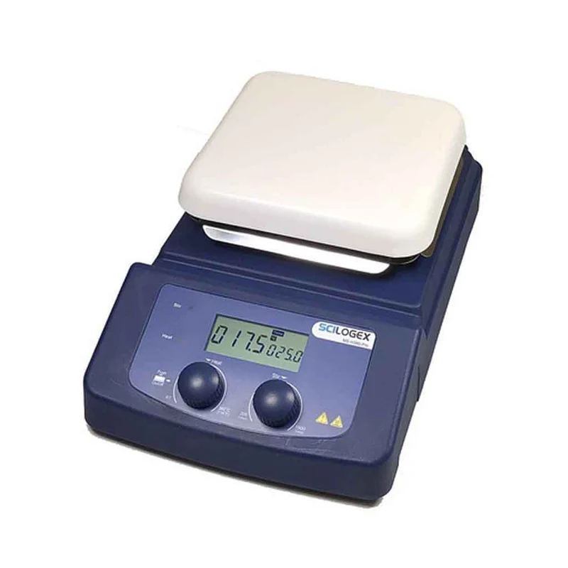 Scilogex® SCI380HS-Pro™ 5.5" Square Ceramic Top Digital Magnetic Hotplate Stirrer, Max. Stirring 5L (H2O), 8030261115