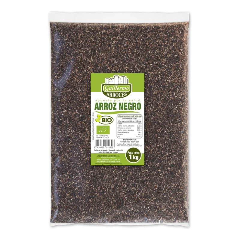 Arroz Negro Bio · Guillermo · 1 kg