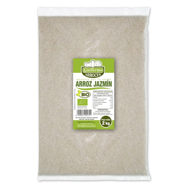 Arroz Jazmín Bio · Guillermo · 2 kg