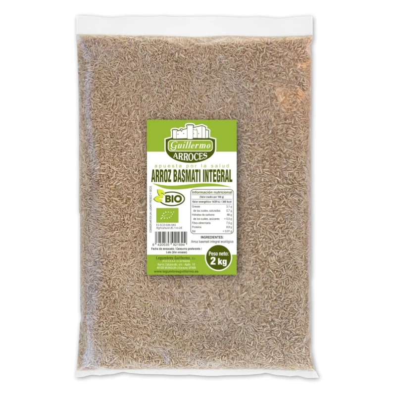 Arroz Basmati Integral Bio · Guillermo · 2 kg
