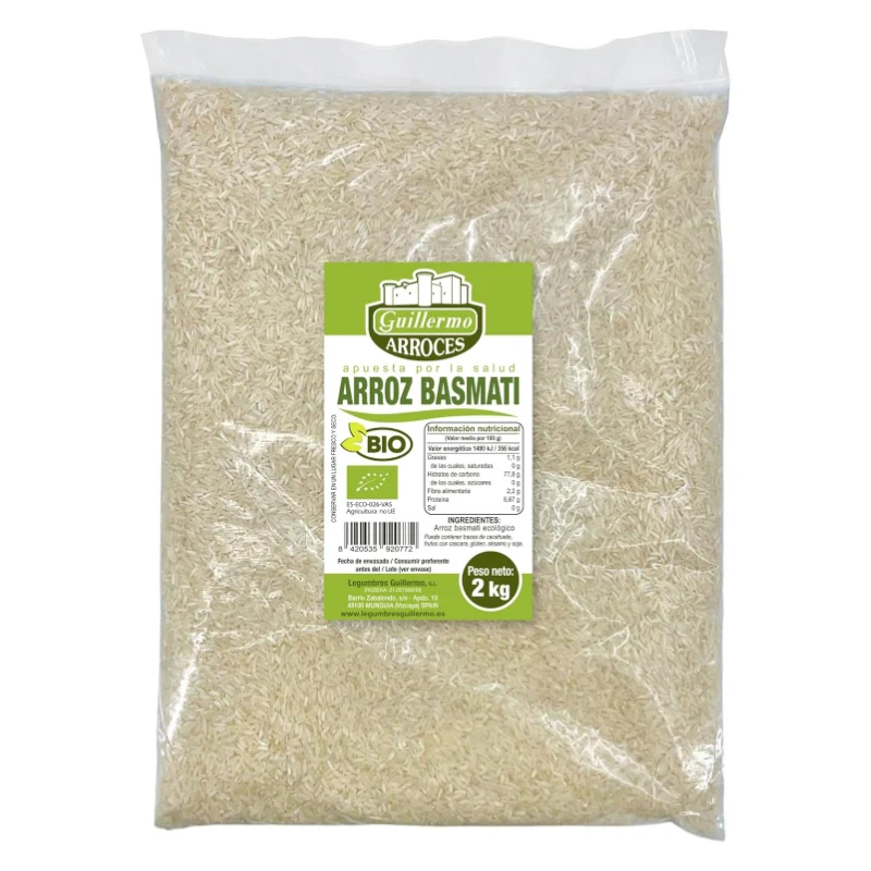 Arroz Basmati Bio · Guillermo · 2 kg