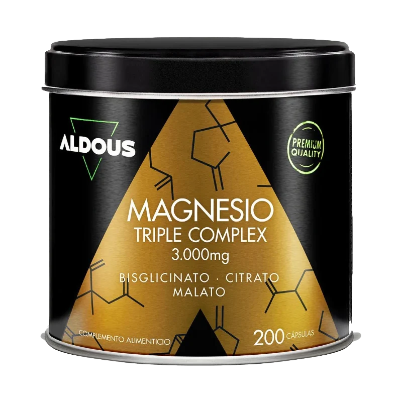 Triple Magnesio · Aldous · 200 cápsulas