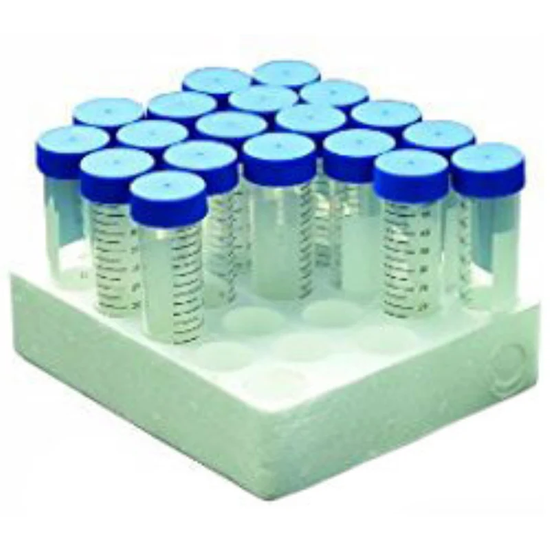 Scilogex® 50ml Polypropylene Centrifuge Tubes, Conical, Sterile, Foam Rack, Pack/300, 007109