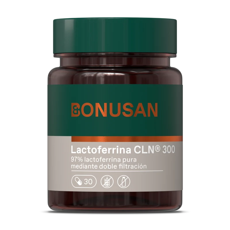 Lactoferrina CLN 300 mg · Bonusan · 30 cápsulas