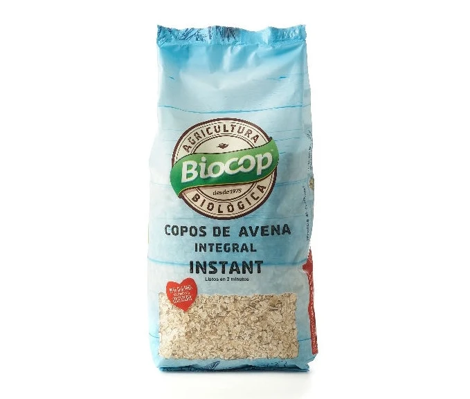 Copos de Avena Integrales Instant · Biocop · 500 gramos