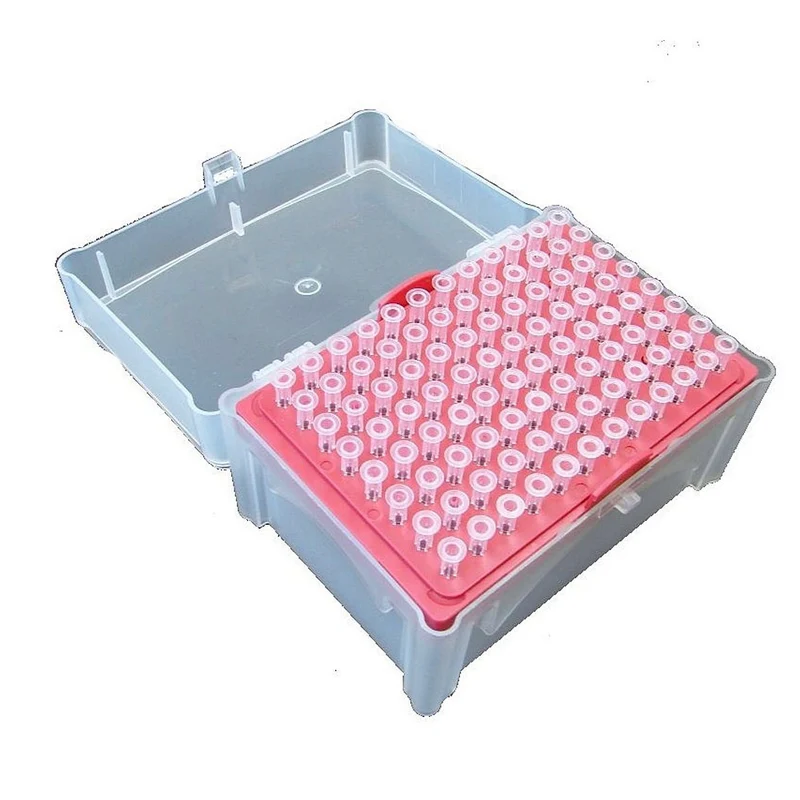 Scilogex® 0.2-10µL Universal Pipette Tips, Clear, Rack/10 x 96, 750002