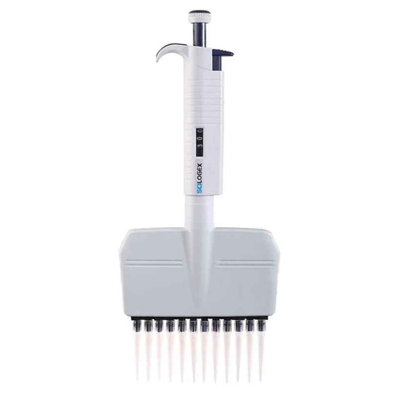 Scilogex® MicroPette™ 12 Channel Adjustable Pipette, 0.5-10µL, 71211304