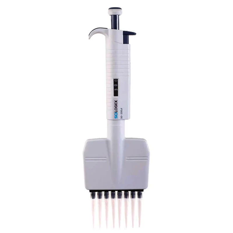 Scilogex® MicroPette™ 8 Channel Adjustable Pipette, 5-50µL, 71211206