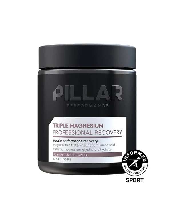 Triple Magnesio · Pillar Performance · 90 comprimidos