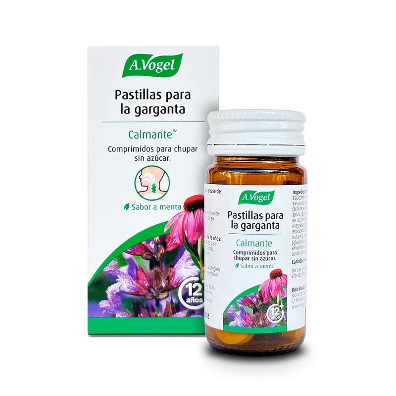 Pastillas para la Garganta · A.Vogel · 20 comprimidos