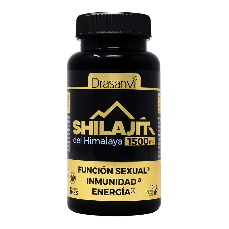 Shilajit · Drasanvi · 60 cápsulas
