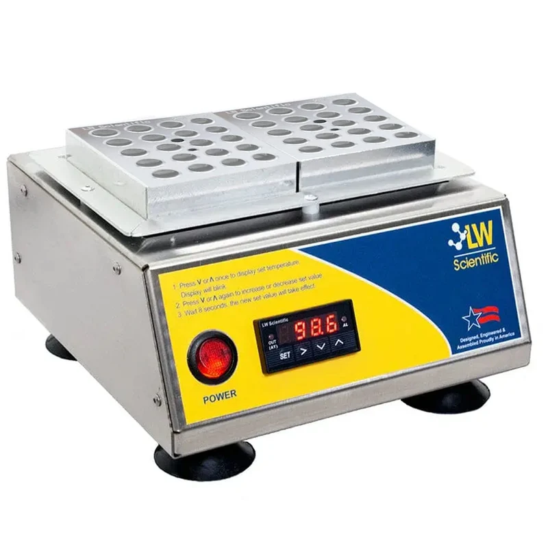 LW Scientific – 40 x 2ml Dry Block Heater, DBL-40PL-02DP