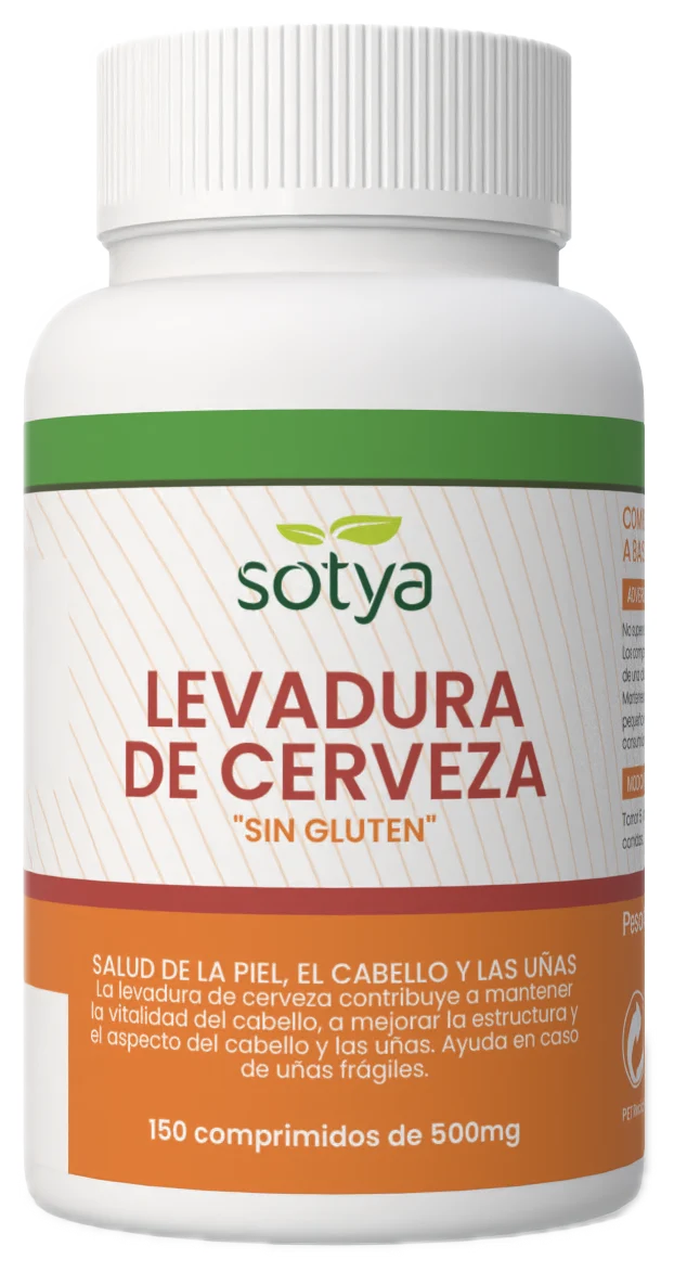 Levadura de Cerveza Sin Gluten · Sotya · 150 comprimidos