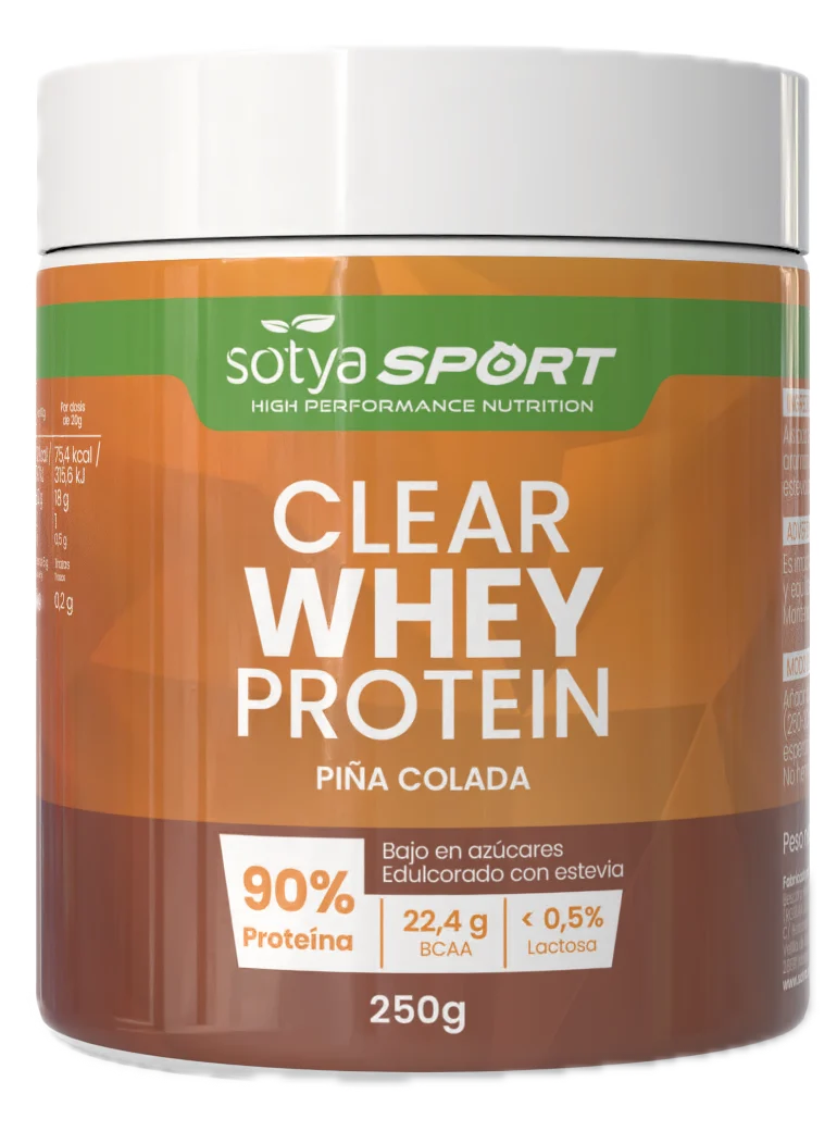 Clear Whey Protein Piña Colada · Sotya · 250 gramos