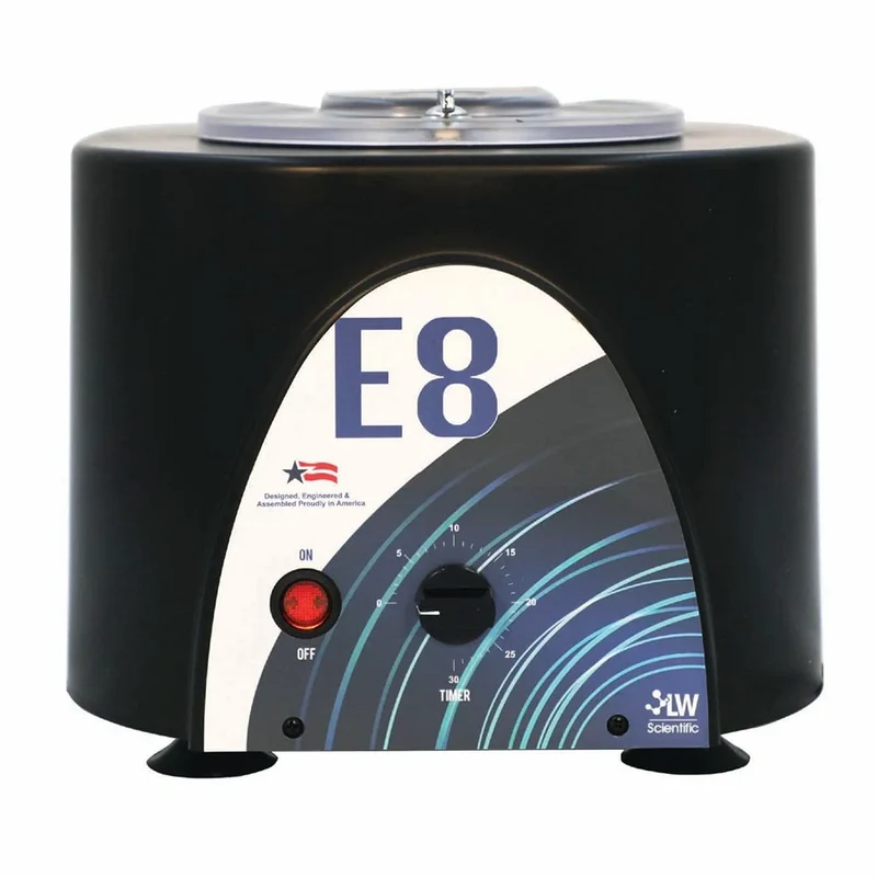 LW Scientific® USA E8 Combination™ (Test Tube+Crit+Microtube) Fixed Speed Centrifuge, E8C-U8AF-CR03
