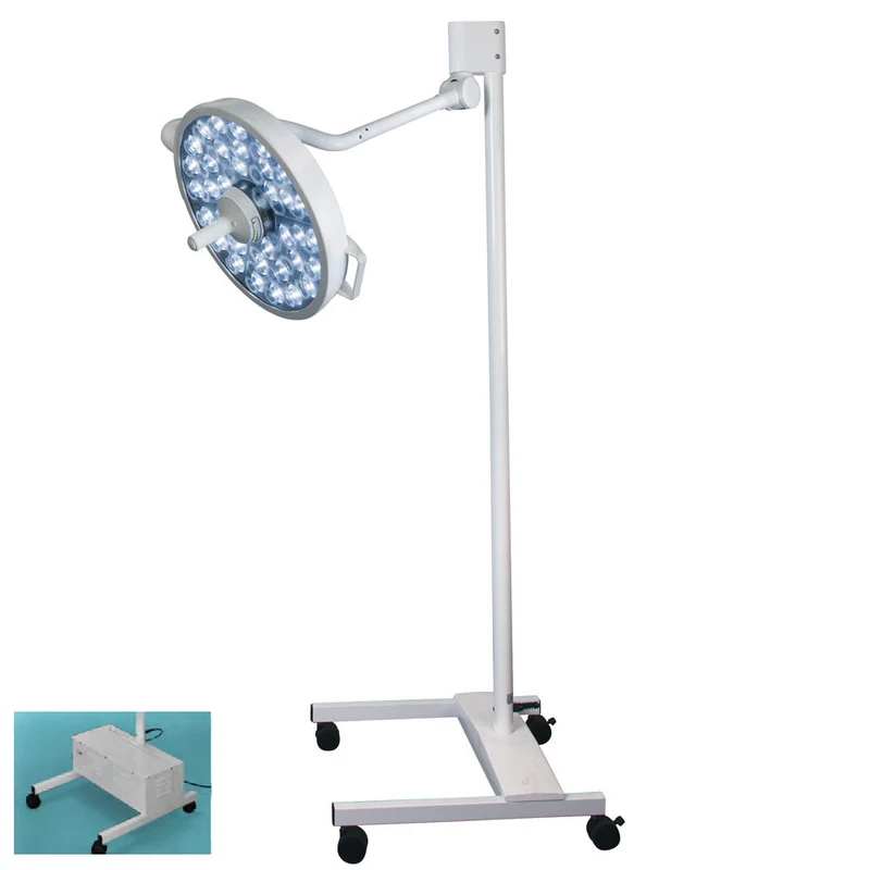 Medical Illumination® MI 1000 Surgical Light, Single Floor Model w/Battery, XLD-FMB/061523B